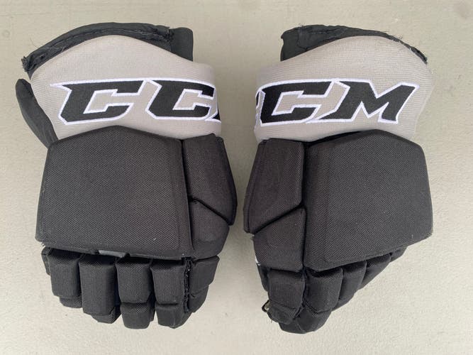 CCM HGTK Tacks Pro Stock Hockey Gloves Modified 14" Black KINGS 5209
