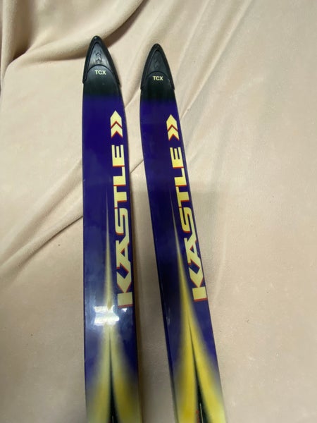 Used Unisex Kastle 193 cm Racing TCX04 Skis With Bindings