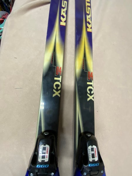Used Unisex Kastle 193 cm Racing TCX04 Skis With Bindings