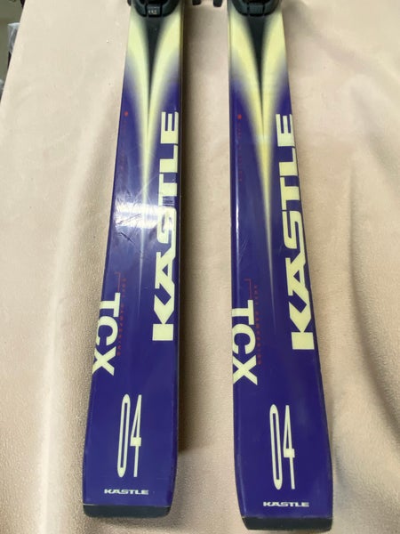 Used Unisex Kastle 193 cm Racing TCX04 Skis With Bindings