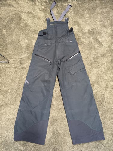 Black Flylow Baker Ski Bibs Size Small