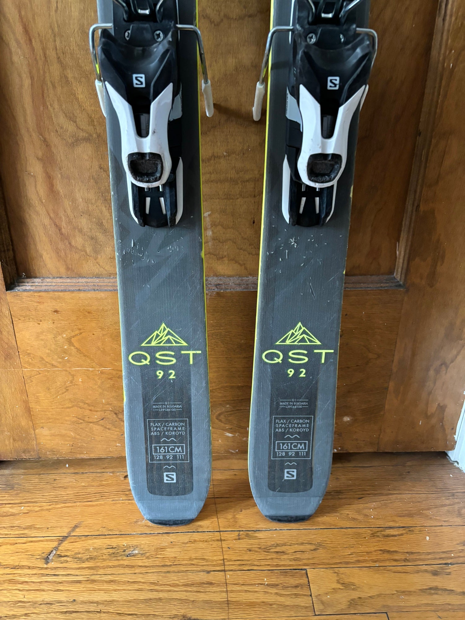 Salomon QST 92 161cm with Adjustable Salomon Warden Bindings