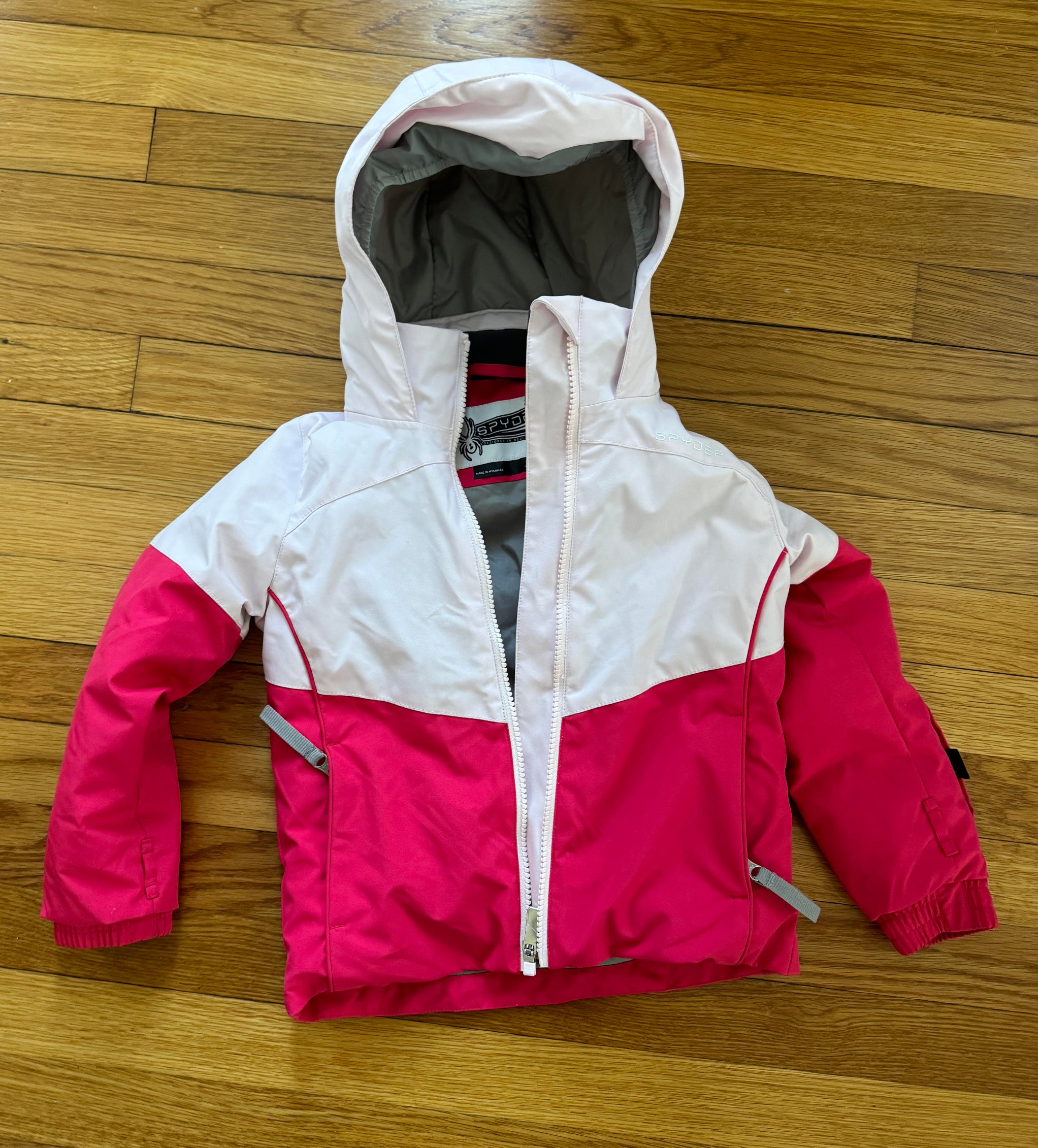 Pink Used Girls Spyder Jacket - Toddler Size 4