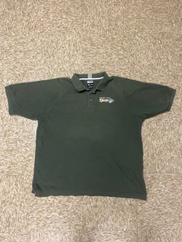 Green Marine Corps Sports Used Men's Adidas Shirt