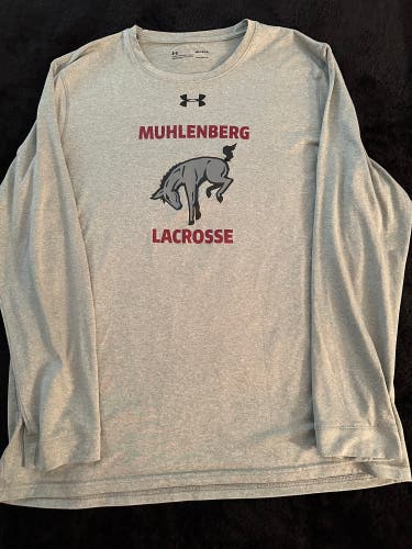Muhlenberg Lacrosse Grey Shooting Shirt - Medium