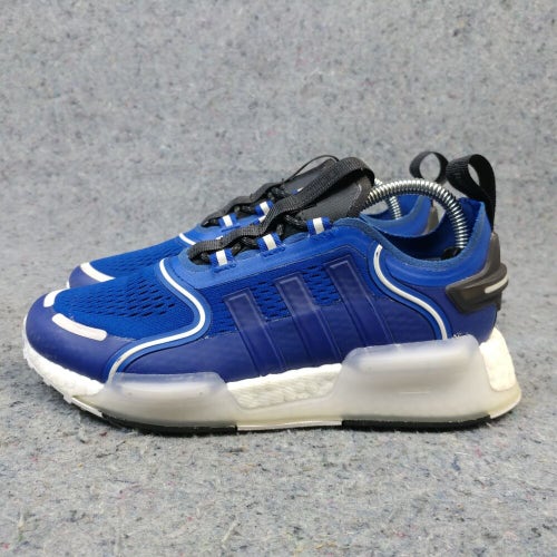 Adidas NMD_R1 V3 Boys Running Shoes Size 4.5Y  Sneakers Blue GX2033