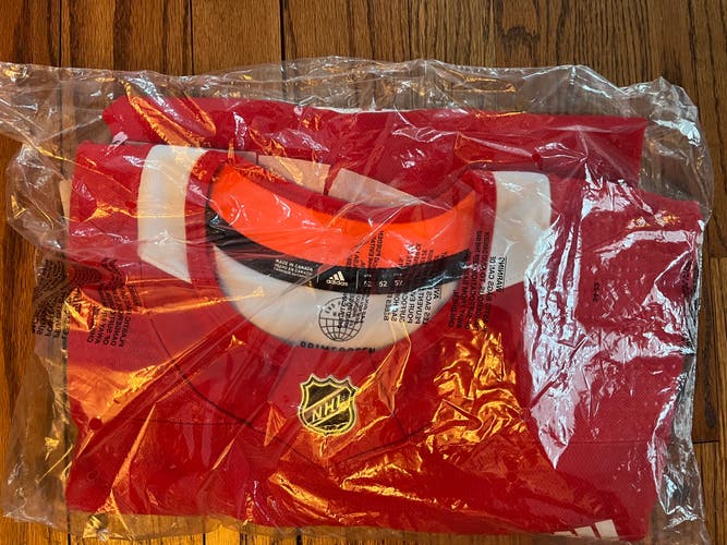 Red New Size 52 Men's Adidas Jersey