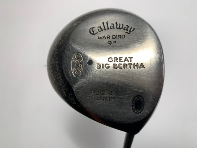 Callaway Original Great Big Bertha Driver 9* GBB UL Regular Graphite Mens RH