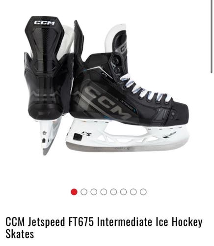 New CCM Regular Width 6.5 Hockey Skates
