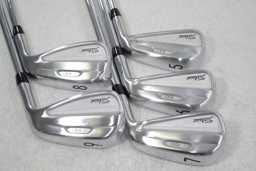 Titleist T100 2021 5-9 Iron Set Right Regular Flex NS Pro Zelos 7