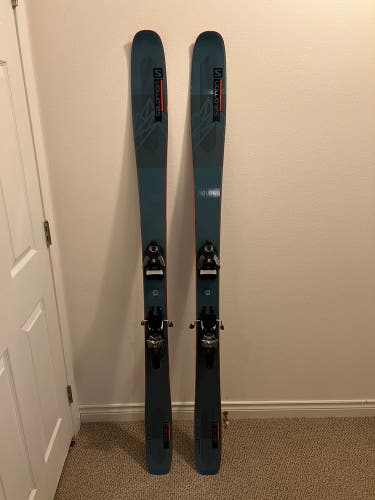 Salomon QST 98 Skis With Strive 14 GW