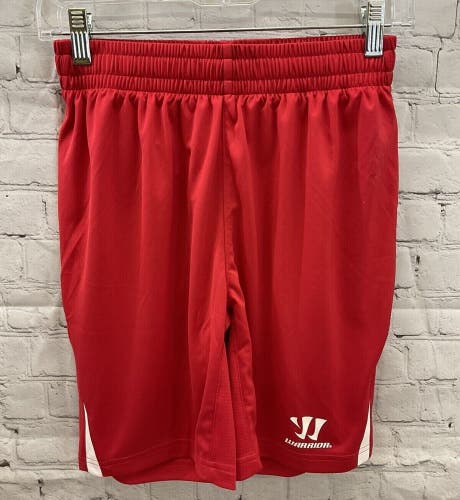 Warrior Youth Unisex WarTech Size XLarge Red White Soccer Shorts NWT