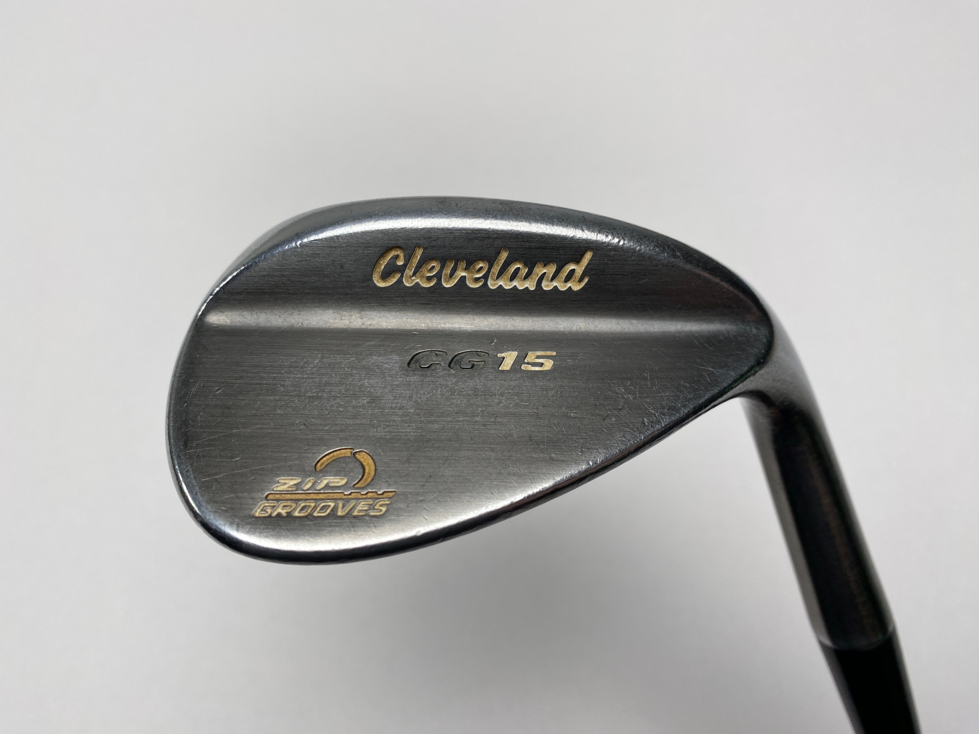 Cleveland CG15 Black Pearl 54* 14 Traction Wedge Steel Mens RH Midsize Grip