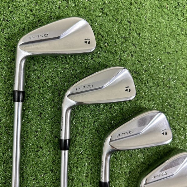 READ TaylorMade P770 2020 5-PW Iron Set Extra Stiff Flex Project X