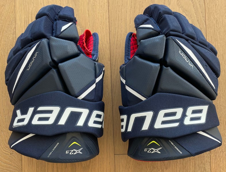 Bauer x2.9 Vapor Hockey Gloves, Senior 14”, Navy