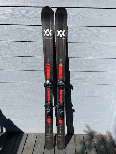 2019 Volkl Mantra 177cm Skis Used With Salomon Warden MNC 13 Bindings