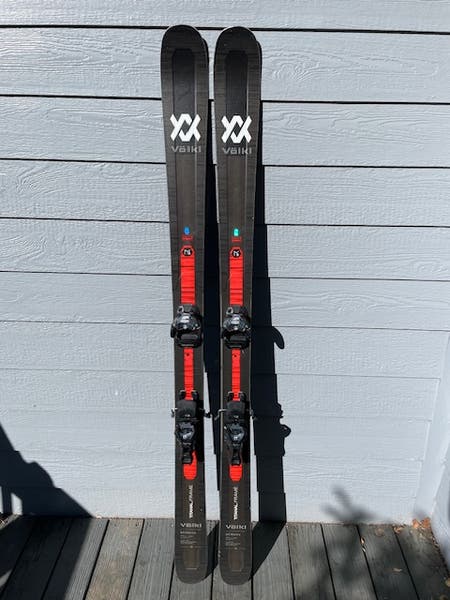 2019 Volkl Mantra 177cm Skis Used With Salomon Warden MNC 13