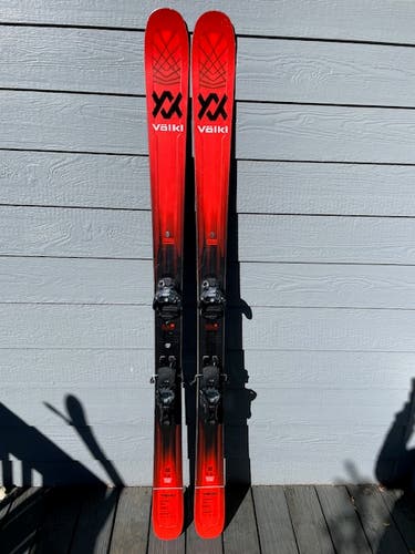 2022 Volkl M6 Mantra 184cm Skis Used With Salomon Warden MNC 13 Bindings