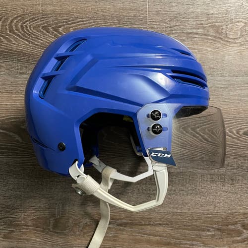 *FREE SHIPPING* Pro Stock Colorado Avalanche Warrior Alpha One Pro Helmet Sz M w/ CCM Visor