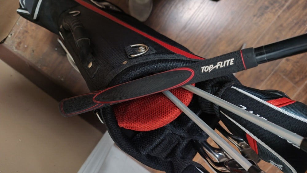 Top Flite XL+ 17 Piece Uniflex Complete Golf Set Stand Bag