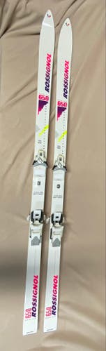 Used Women's Rossignol 175 cm Racing Series 650 Skis With Bindings