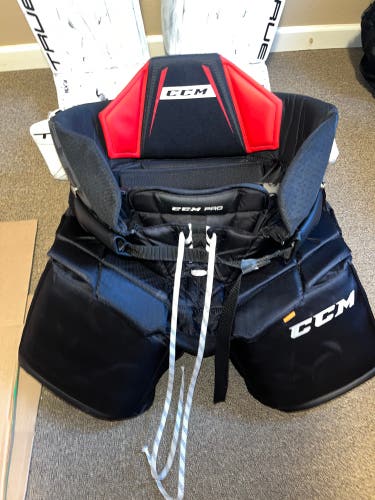 Used Large Senior CCM Pro Hockey Goalie Pants