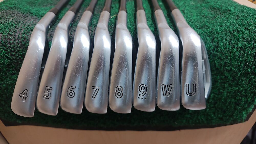 Ping I200 Green Dot 4-PW,UW Golf Iron Set Stiff Flex Graphite