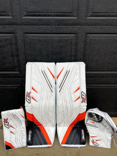 Carter Hart’s custom full set Brian's Gnetik V Goalie (36”)