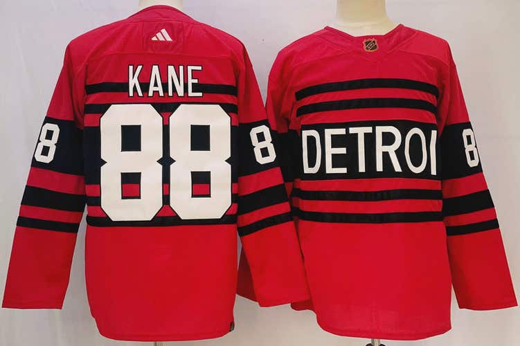 Patrick Kane Detroit Red Wings Jersey for Ice Hockey Vintage Size 50