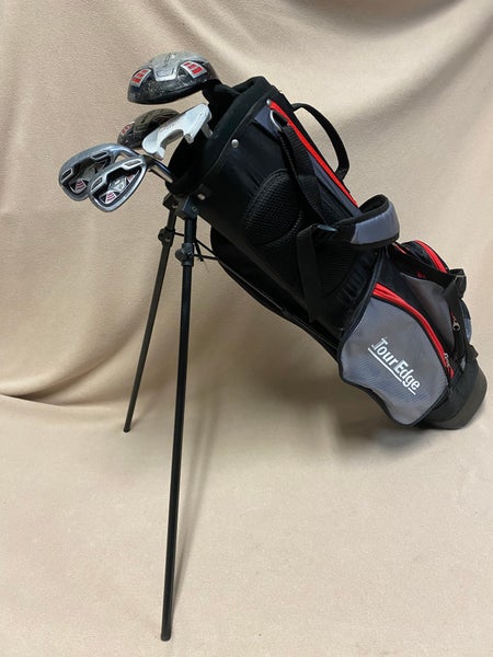 Junior Used Tour Edge Right Handed Bazooka Clubs (Full Set) Regular Flex 5 Pieces