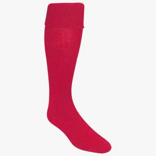 High Five Unisex 28030 Size Small Red Athletic Socks NWT