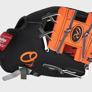 New Rawlings MLB Team Youth Baseball Glove 10" - Orioles