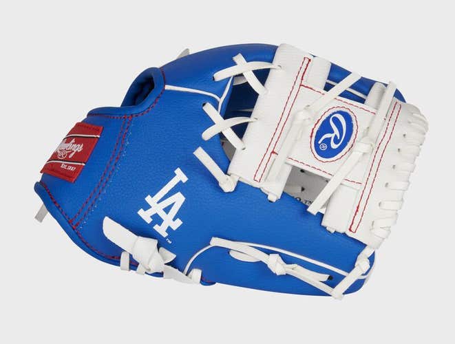 New Rawlings MLB Team Youth Baseball Glove 10" -Dodgers