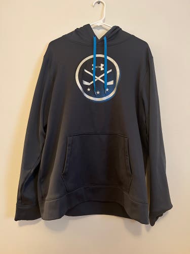 Large Dark Gray Under Armour Hoodie