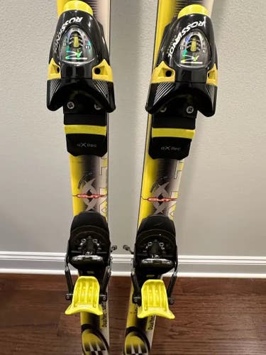 Used Rossignol 184 cm Racing Skis With Bindings Max Din 14