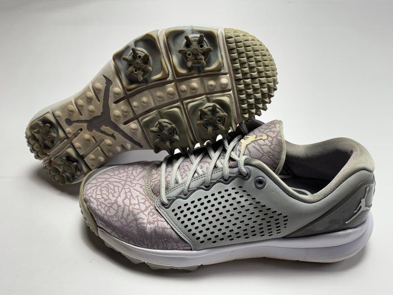 Jordan ST G Golf Shoes Grey Men's SZ 9 (AH7747-001)