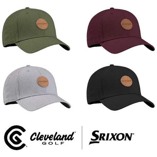 Cleveland Cleveland Leather Patch Golf Hat - Limited Edition with Leather Strap