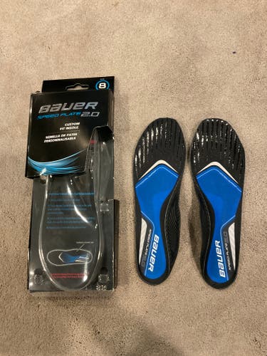 Size 7.5 Bauer SpeedPlate 2.0 Insoles