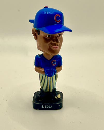 Sammy Sosa - 3” Bobble Head - 2002 Chicago Cubs #21 - Post Cereal Promotion