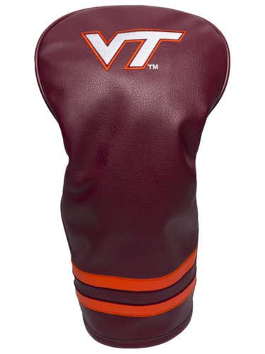 Team Golf Vintage Single Driver Headcover (Virginia Tech) Fits Oversized NEW