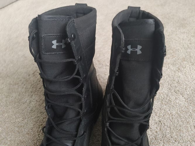 Black Adult Men's New Size 14 Combat Boots