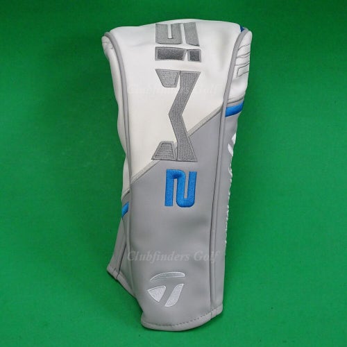 Lady TaylorMade SiM2 White/Grey/Blue Golf Driver Headcover