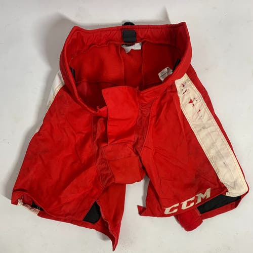 Used Red NCAA CCM Pant Shell | Medium