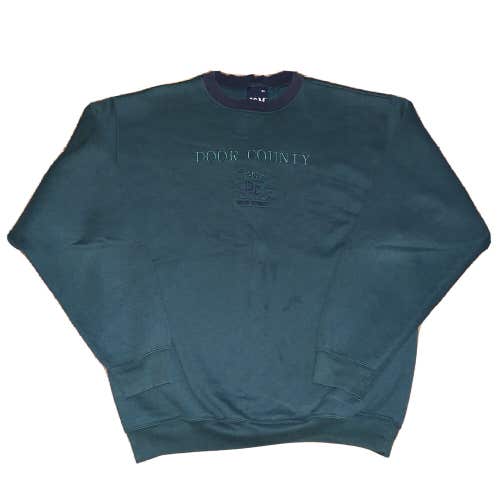Vintage Door County Wisconsin Crewneck Sweatshirt Size XL