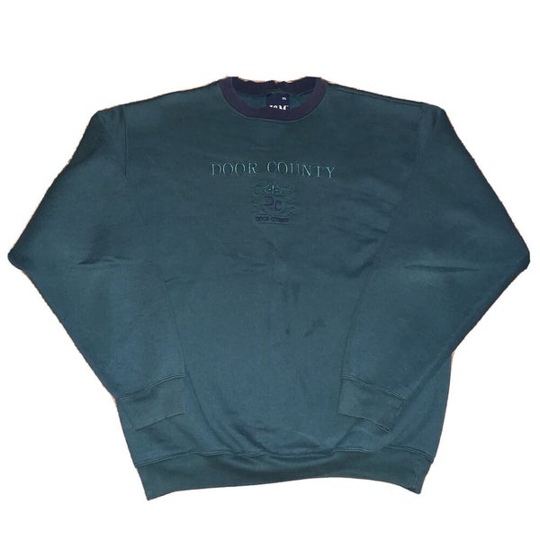 Vintage Door County Wisconsin Crewneck Sweatshirt Size XL