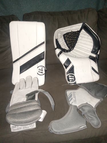 Warrior Ritual G3 Glove and G4 Blocker NEW PALMS