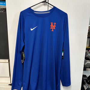 NIKE NY Mets Pro Dri-Fit long-sleeve shirt (XL)