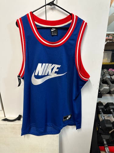 NIKE Sportswear Mesh Casual Basketball Jersey (XL)
