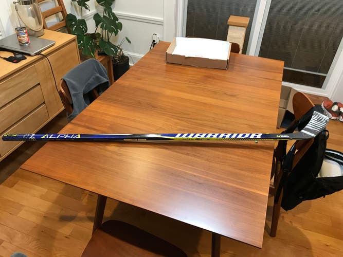 Used Senior Warrior Alpha QX Strike Pro Right Hockey Stick Backstrom/W03/85 Flex