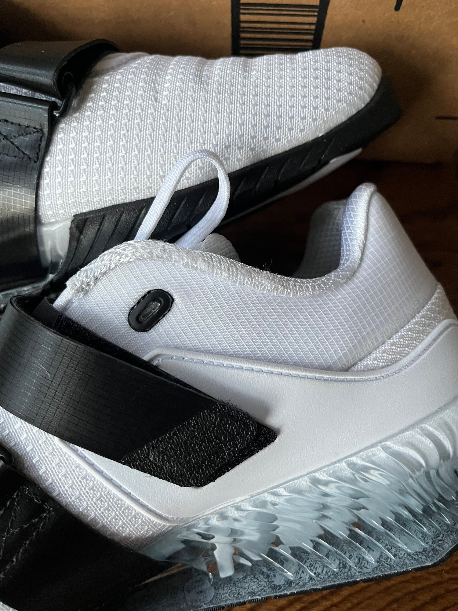 Nike Romaleos 4 \'White Black\' CD3463-101 Gym Multi Size Nike Romaleos 4 Weightlifting Shoes White/White/Black Men main image 2